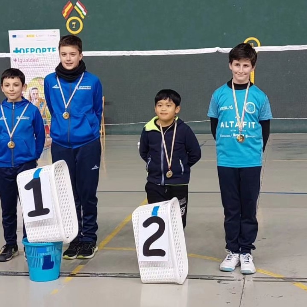 Medallas en el TOP TTR Lardero Sub-13, Sub-17 y Sénior